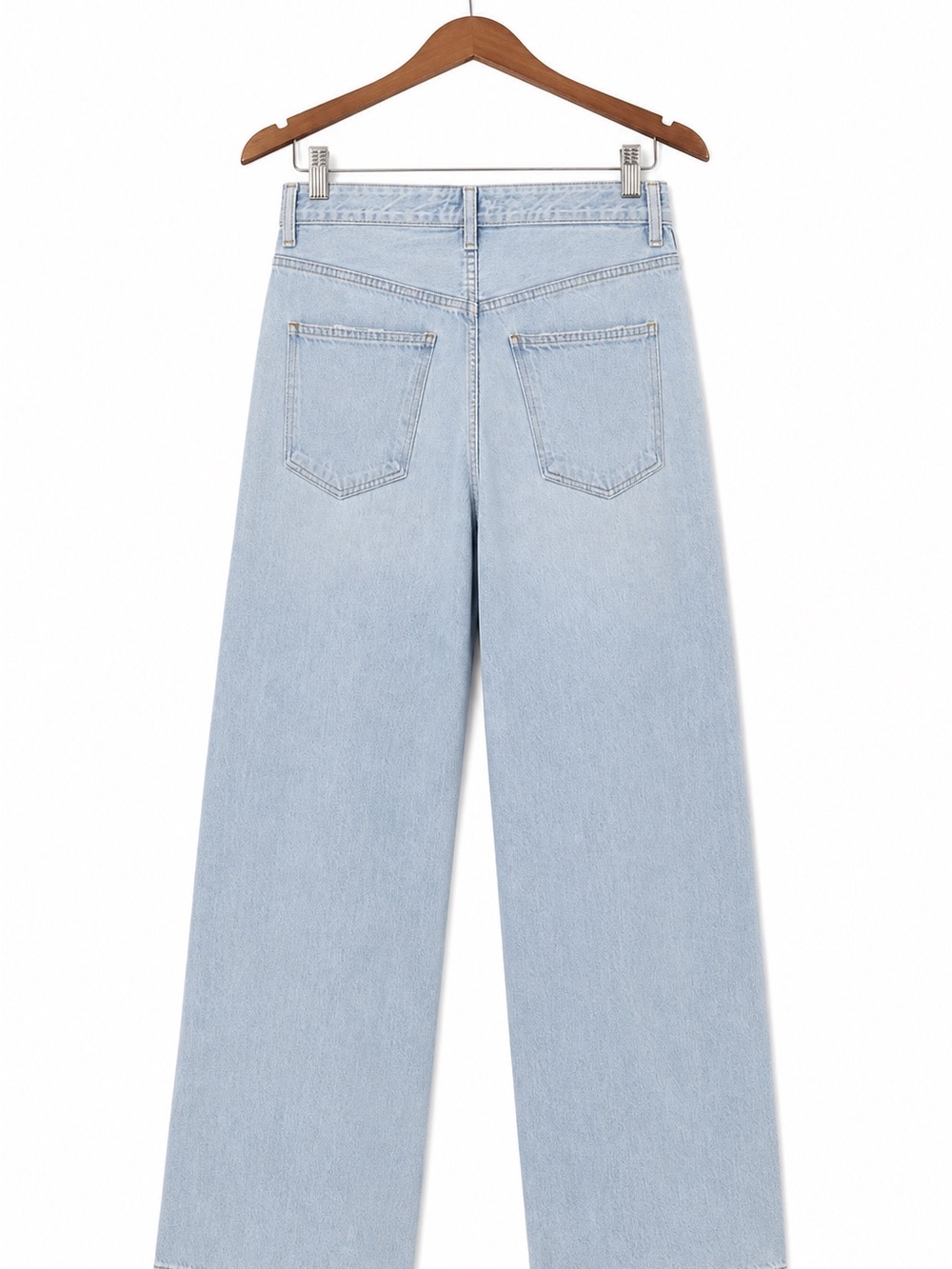 AGOLDE Vana Fold Wide Leg Jeans • Spark • Size 27 • NWOT $278 Celeb Fav - Picture 8 of 8